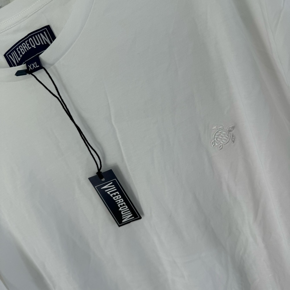 White Vilebrequin T Shirt Men
